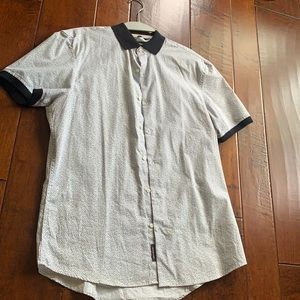 Michael Kors collard shirt